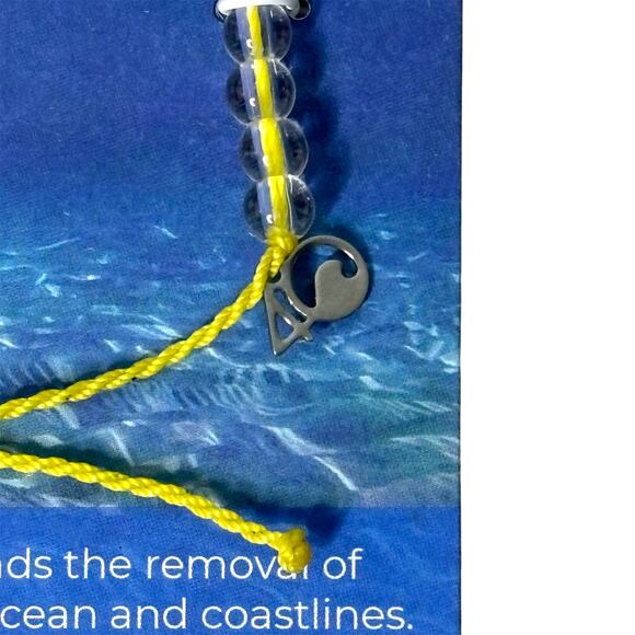 4Ocean Seabirds Limited Edition Beaded Bracelet Yellow - Picture 2 of 4